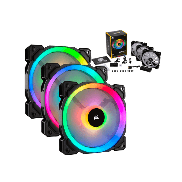 CORSAIR LL Series LL120 RGB Dual Light Loop
