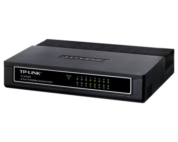 TP-Link TL-SF1016D 16-Port 10/100Mbps Desktop Switch