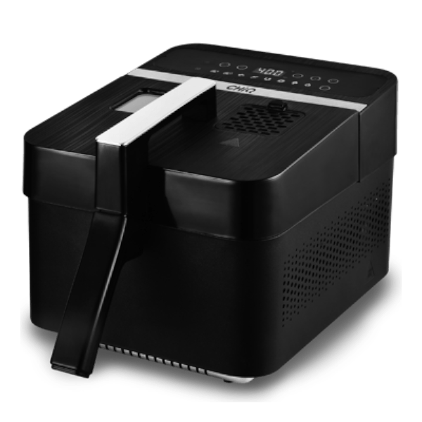 CHIQ freidora aire y aceite duo touch negra