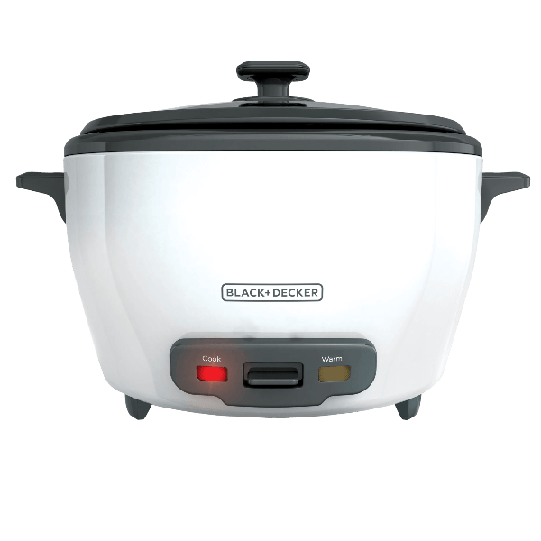 Black + Decker olla arrocera 14 tz cocidas blanca RC514